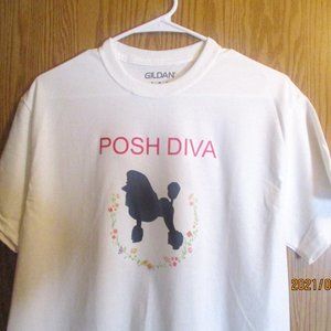 T-SHRIT POSH MARK DIVA